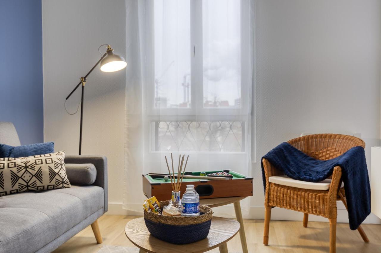 Metro 7 - Gare C - Parking Private- Easy Check-In Appartement Ivry-sur-Seine Buitenkant foto