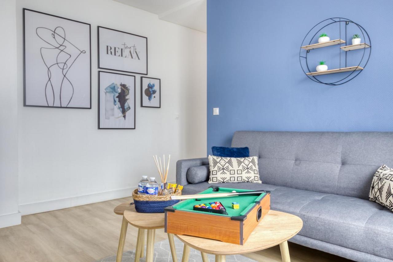 Metro 7 - Gare C - Parking Private- Easy Check-In Appartement Ivry-sur-Seine Buitenkant foto